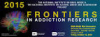 NIDA-NIAAA Mini-Convention: Frontiers in Addiction Research ...