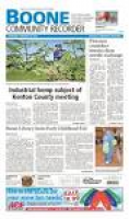 Boone community recorder 012816 by Enquirer Media - issuu