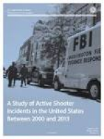 A Study of Active Shooter Incidents in the United States Between ...