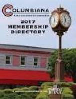 Columbiana Area Chamber of Commerce 2017 Membership Directory by ...