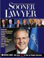 Sooner Lawyer: Fall 2011-Winter 2012 by University of Oklahoma ...