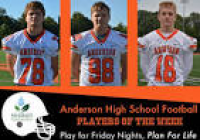 AHS Football Players of the Week vs. McNick - Rosselot Financial Group