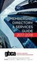 GBCA Membership Directory: 2017-2018 by General Building ...