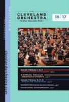 The Cleveland Orchestra February 9-11, 14, 16-18 Concerts by Live ...