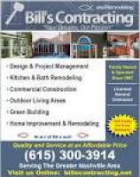 Find BBB Accredited General Contractors near Lebanon, TN