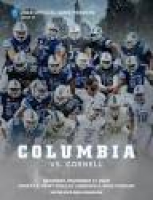 Columbia Football Game Program (Nov. 17, 2017) by Columbia ...