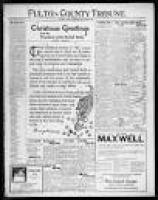 Fulton County tribune. (Wauseon, Ohio) 1883-1925, December 22 ...