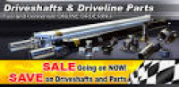 Dennys Driveshaft and Driveline Parts High Speed High RPM Balanced ...
