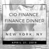 April 2019 cio finance Dinner NY - Apex Assembly