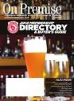 On Premise Membership Directory & Buyers Guide 2014 by Nei-Turner ...
