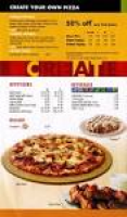 brigham woolridge: Chinese Pizza Hut Menu