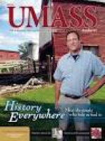 UMass Amherst Magazine, Fall 2011 by University of Massachusetts ...