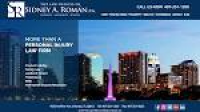 Personal Injury, Car Accident Lawyer in Orlando - Sidney A. Roman P.A.