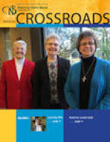 2015wtr crossroads by Sisters of Notre Dame, Toledo Province - issuu