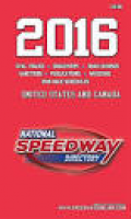 National Speedway Directory - 2016 Edition - Part One by twfrost ...