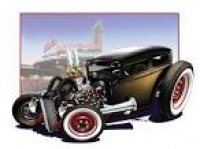 295 best drawings images on Pinterest | Hot rods, Cars toons and ...