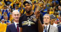 Golden State Warriors' Kevin Durant named NBA Finals MVP