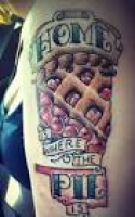 No Regrets Tattoo Shop Okc, OK -Home is where the pie is #tattoo ...