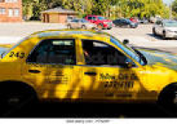 Yellow Taxi Cab Parked Stock Photos & Yellow Taxi Cab Parked Stock ...