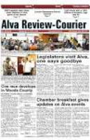Arc upload041716 by Alva Review Courier_Newsgram - issuu