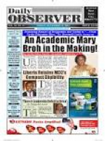 Liberian Daily Observer, 12/13/2013 | Catalonia | Apartheid