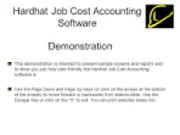 Hardhat Job Cost Accounting Software - ppt video online download