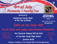4th of July Fireworks - Clackamas County Bank - Sandy Area Chamber ...