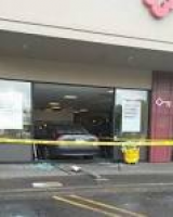 No one hurt when driver deposits car in KeyBank front window | The ...