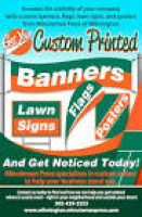 Printing | Banners | Invitations | Promotional | 19810