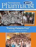 Pennsylvania Pharmacist July/August 2017 by Graphtech - issuu
