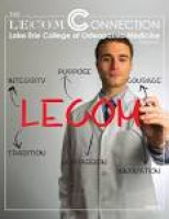 LECOM Connection Spring 2014 by Lake Erie College of Osteopathic ...