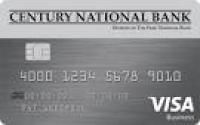 Business Credit Cards - Century National Bank