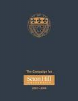 Seton Hill University - Campaign 2007-2014 by Seton Hill ...