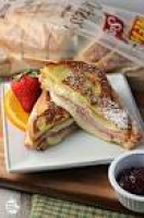 Monte Cristo Style Grilled Cheese Sandwich | Kitchens, Grilled ...