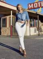 Iskra Lawrence displays curves in Simply Be denim campaign | Daily ...