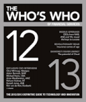 Who's Who of Financial Services ANZ 2012/13 by FST Media - issuu