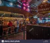Falling Rock tap house bar. Denver. Colorado. USA Stock Photo ...