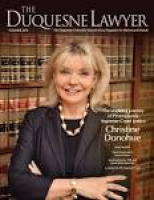 Duquesne Lawyer magazine, summer 2016 by Duquesne University ...