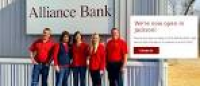 Alliance Bank - Home