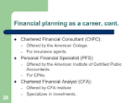 Introduction to Personal Financial Planning - ppt video online ...