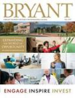 Bryant Magazine Fall 2017 by Bryant University - issuu