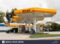Shell Gas station exterior in Santa Ana California USA Stock Photo ...