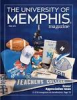 University of Memphis Magazine, Fall 2011 Edition by University of ...
