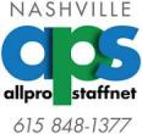 Allpro Staffnet, LLC - Medical Staffing - Nashville, Tennessee ...
