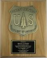 US Forest Service Plaque