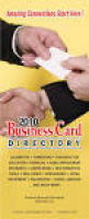 Denton Business Card Directory 2010 by Larry McBride - issuu