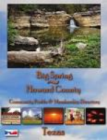 Big Spring Community Profile and Membership Directory by ...