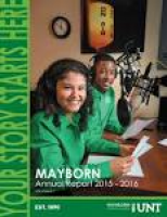 2015-16 Mayborn Annual Report by Mayborn Insider - issuu