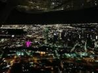 Dallas skyline at night - Taken from C172 during Delta Charlie's ...