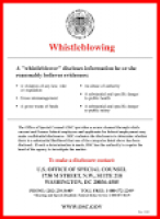 Whistleblower protection in the United States - Wikipedia